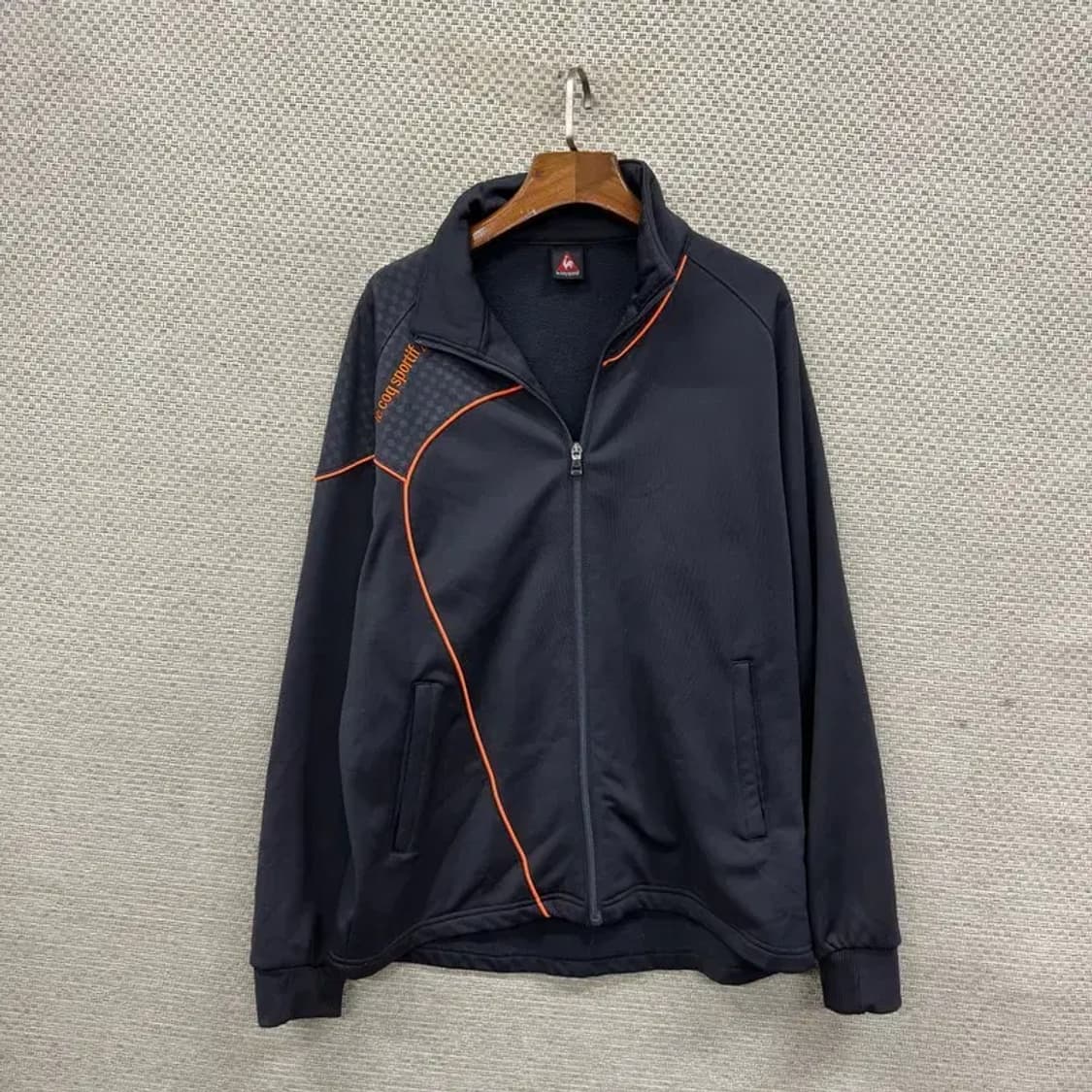 르꼬끄 캐주얼 백프린팅로고 약기모 트랙탑 져지 집업 105 A01902 상품이미지2