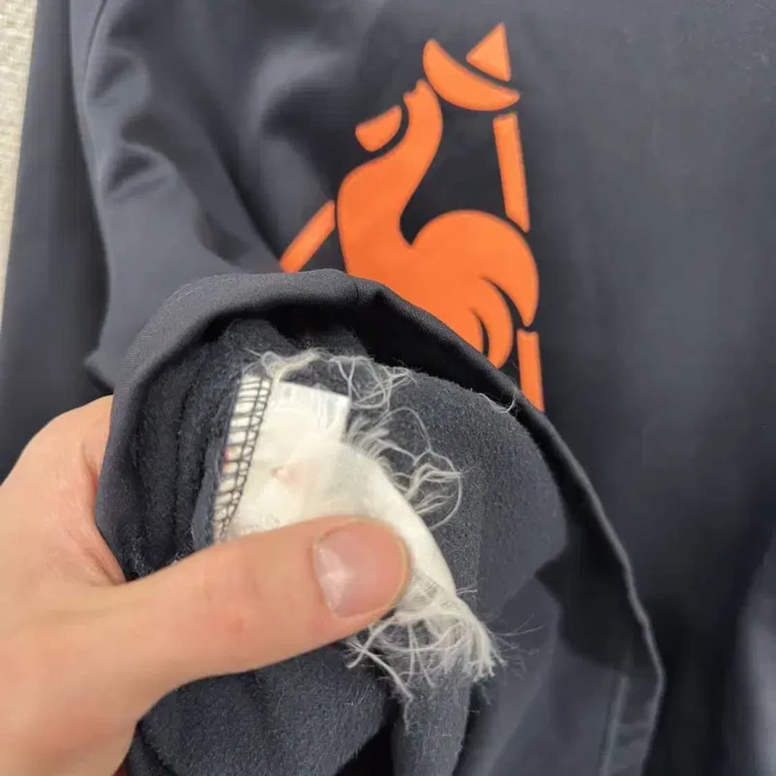 르꼬끄 캐주얼 백프린팅로고 약기모 트랙탑 져지 집업 105 A01902 상품이미지4