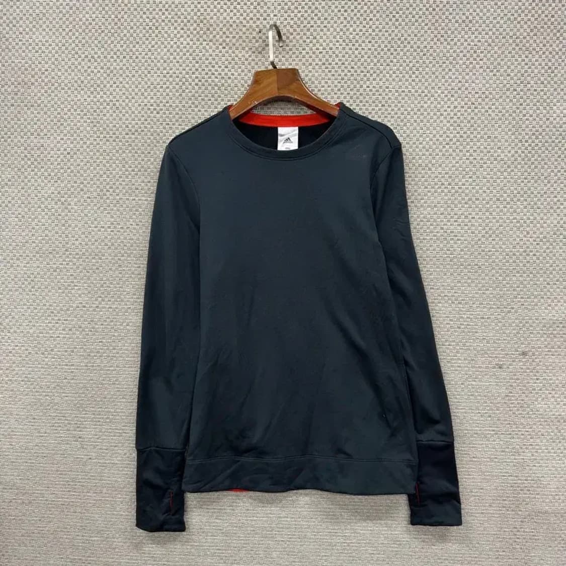 아디다스 캐주얼 프린팅로고 약기모 워머 긴팔티 90 A01897 상품이미지1