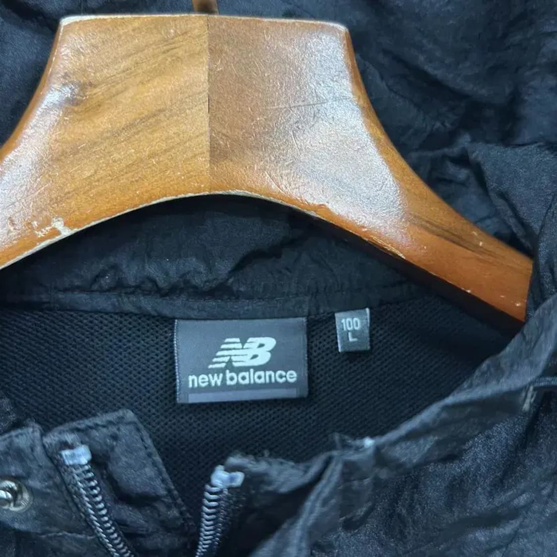 뉴발란스 캐주얼 배색 윈드러너 바람막이 자켓 L A01913 상품이미지3