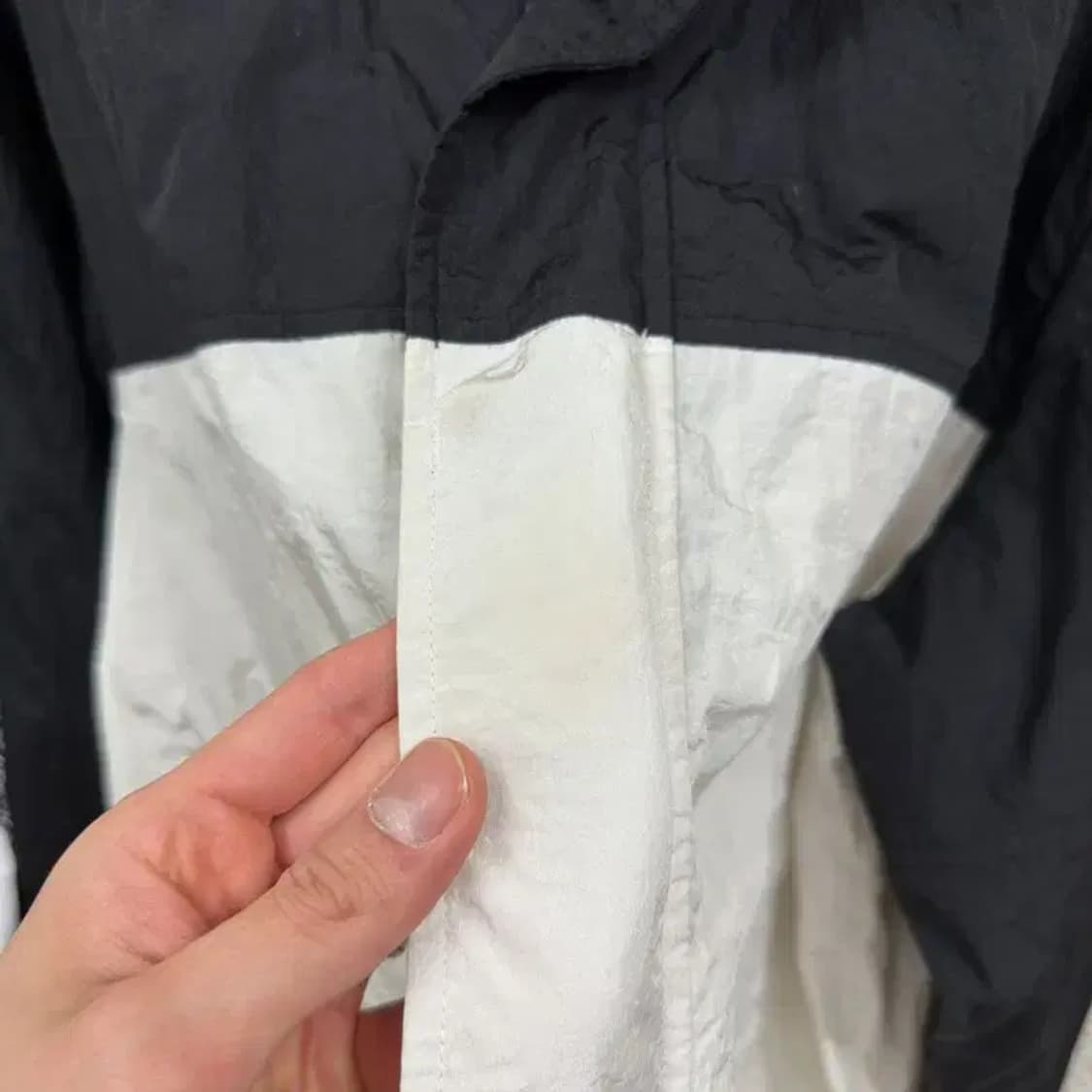 뉴발란스 캐주얼 배색 윈드러너 바람막이 자켓 L A01913 상품이미지5