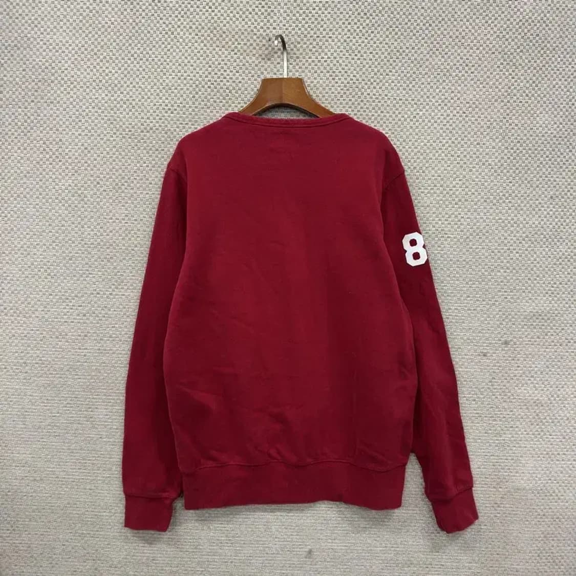 타미힐피거 캐주얼 약기모 오버핏 스웻셔츠 맨투맨 M A01893 상품이미지2