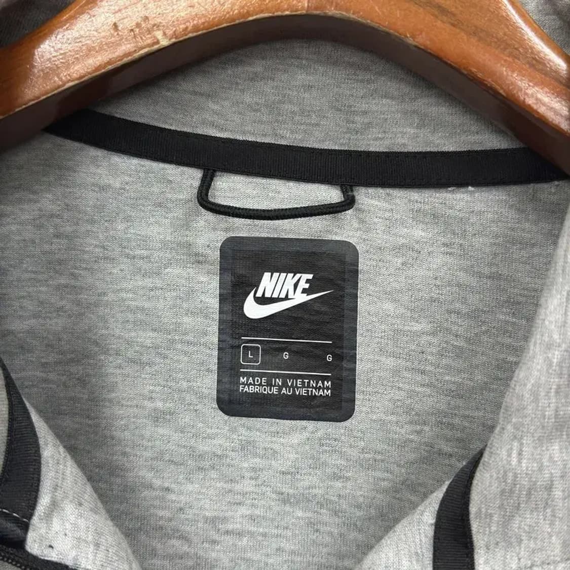 나이키 테크팩 프린팅로고 긴팔 반집업 원피스 L A01963 상품이미지3