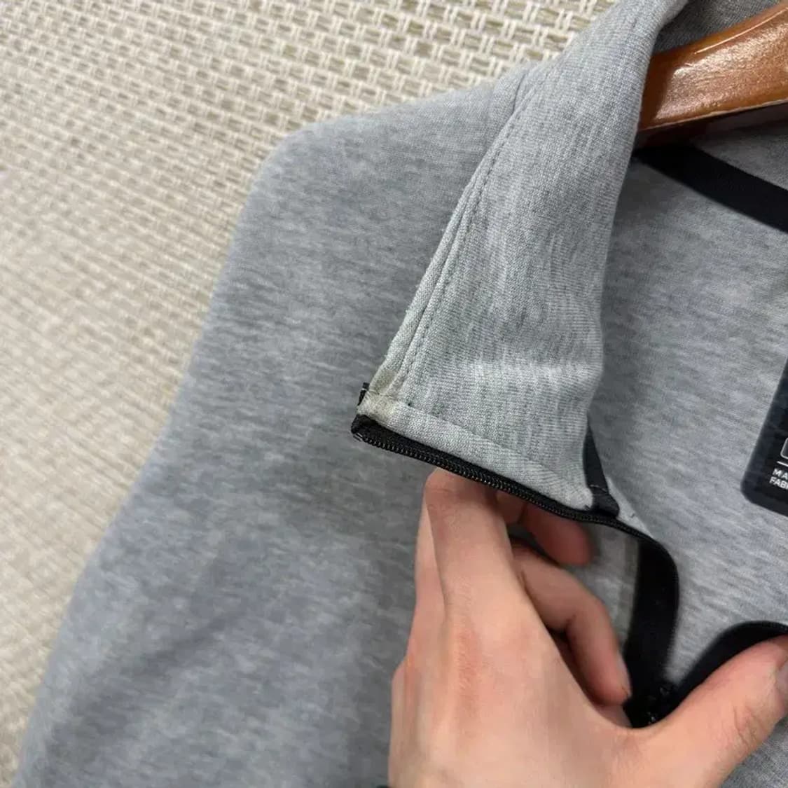 나이키 테크팩 프린팅로고 긴팔 반집업 원피스 L A01963 상품이미지7