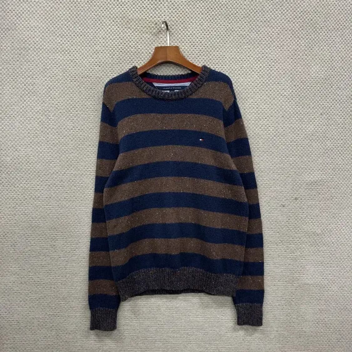 타미힐피거 캐주얼 자수로고 스프링클 니트 스웨터 M A01971 상품이미지1