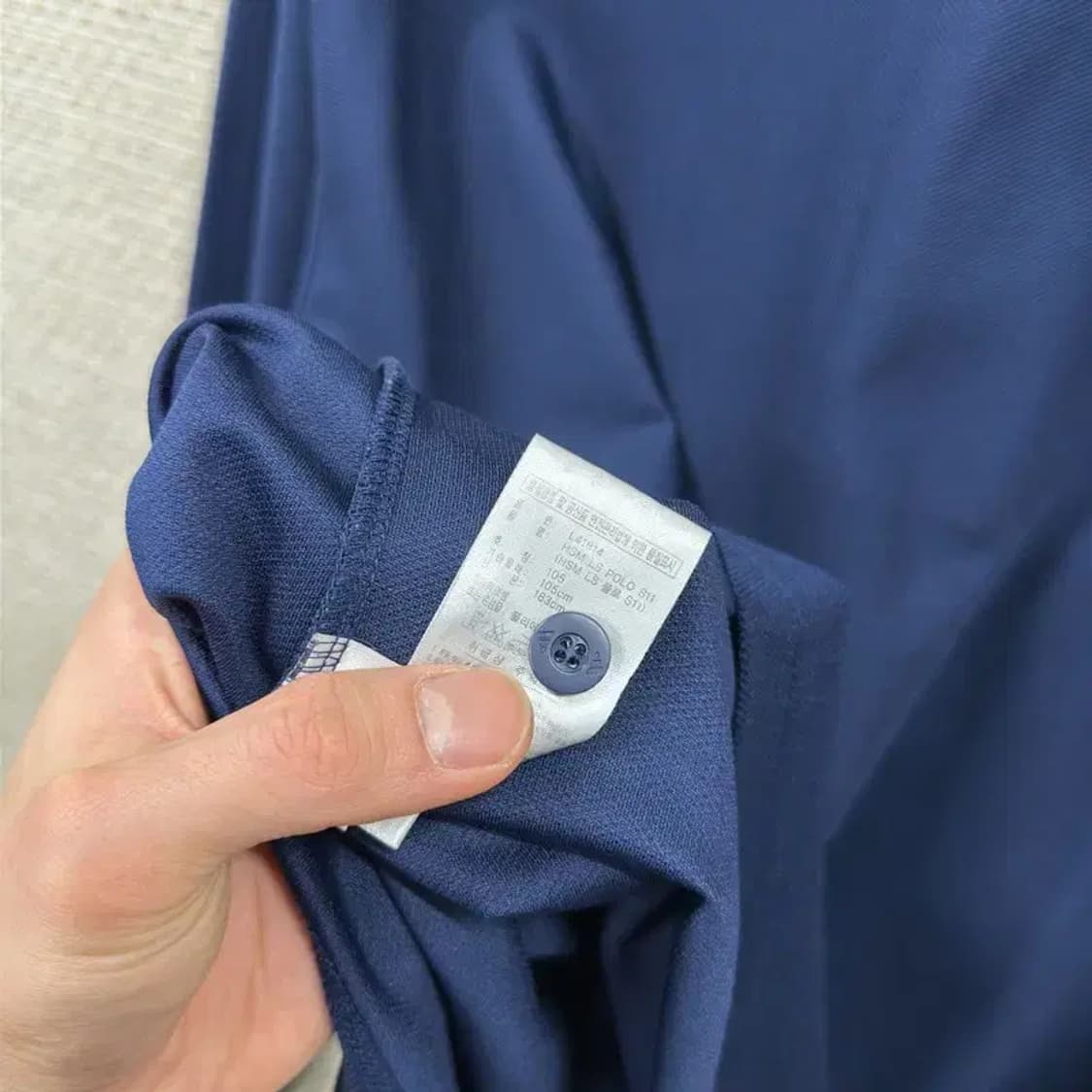 아디다스 캐주얼 자수로고 긴팔카라티 105 A01978 상품이미지4