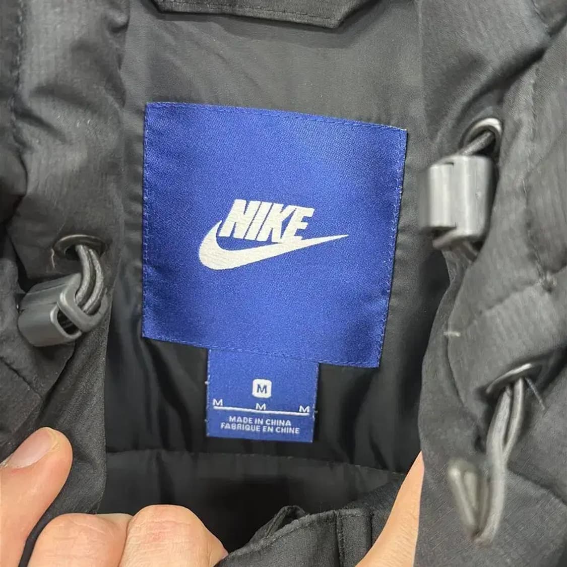 나이키 캐주얼 프린팅로고 오리털 덕다운 롱 패딩 점퍼 M A01984 상품이미지3