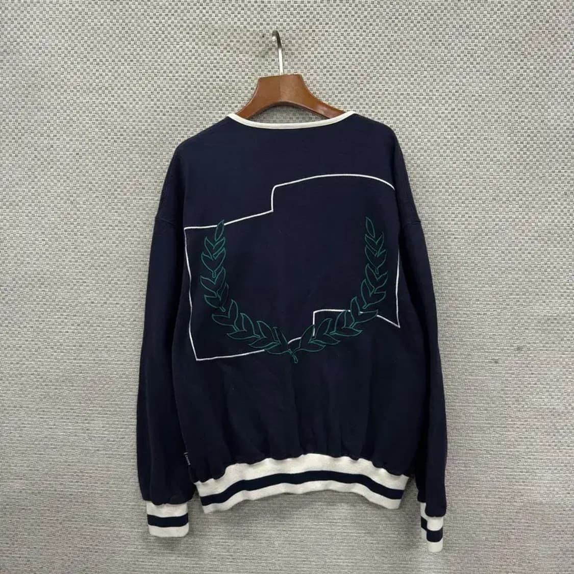 로맨틱크라운 캐주얼 자수 코튼 면 가디건 S A01991 상품이미지2