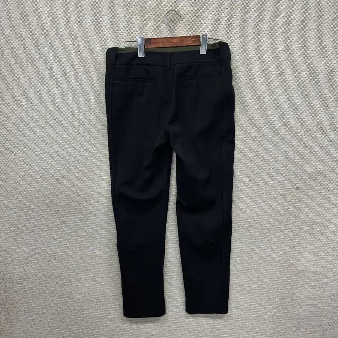 시스템 한섬 캐주얼 블랙 울 바지 67 A01998 상품이미지2