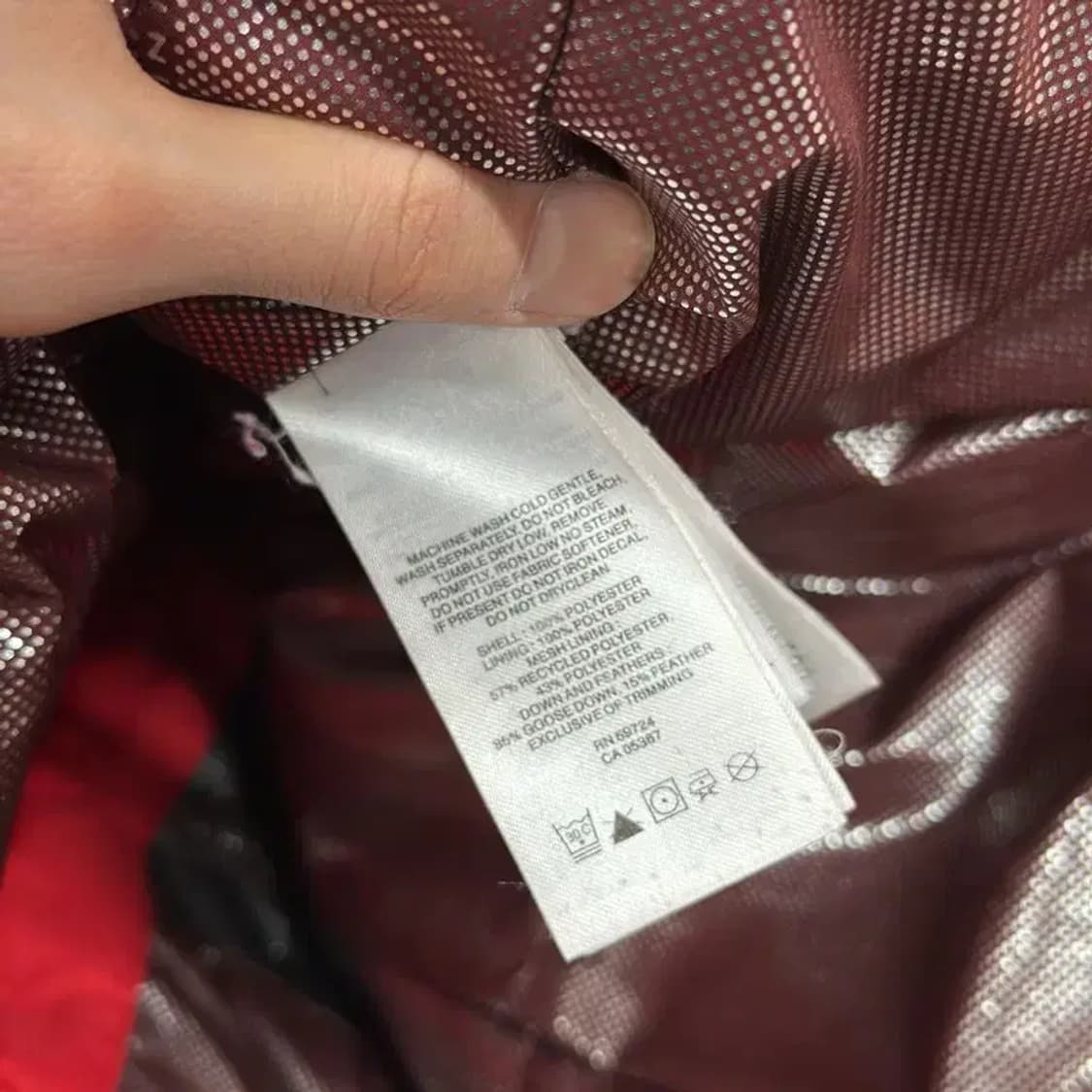 콜럼비아 아웃도어 옴니히터 거위털 구스다운 패딩 점퍼 M A01987 상품이미지4