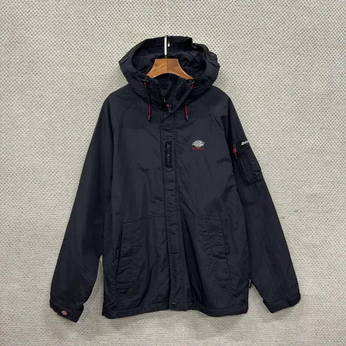 디키즈 올드스쿨 자수로고 윈드러너 바람막이 자켓 L A01976 상품이미지1