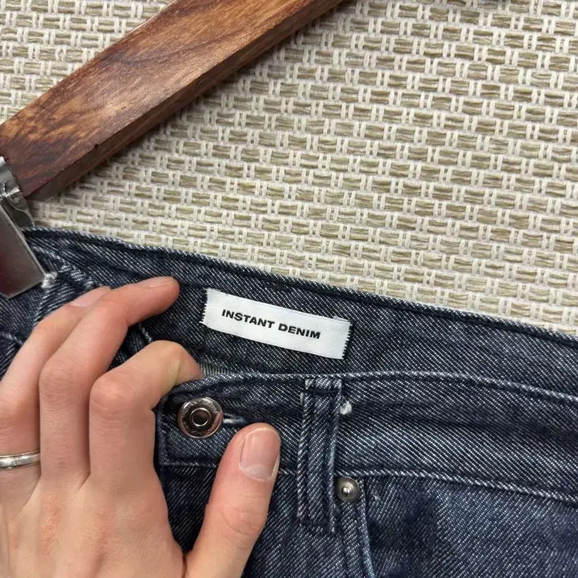 인스턴트데님 캐주얼 일자핏 데님 청바지 28인치 A01997 상품이미지4