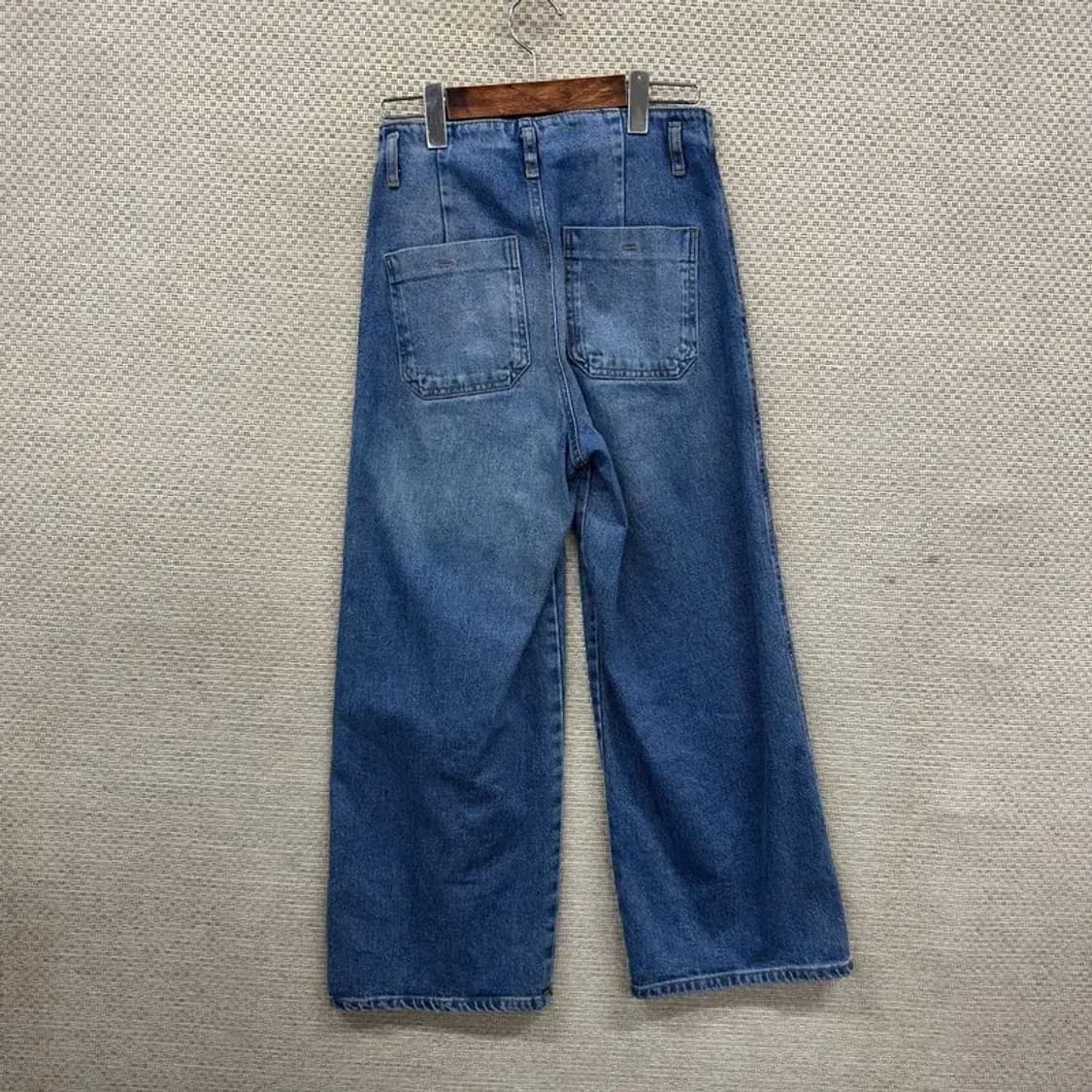 자라 ZARA 캐주얼 워싱 와이드핏 데님 청바지 26인치 A02001 상품이미지2