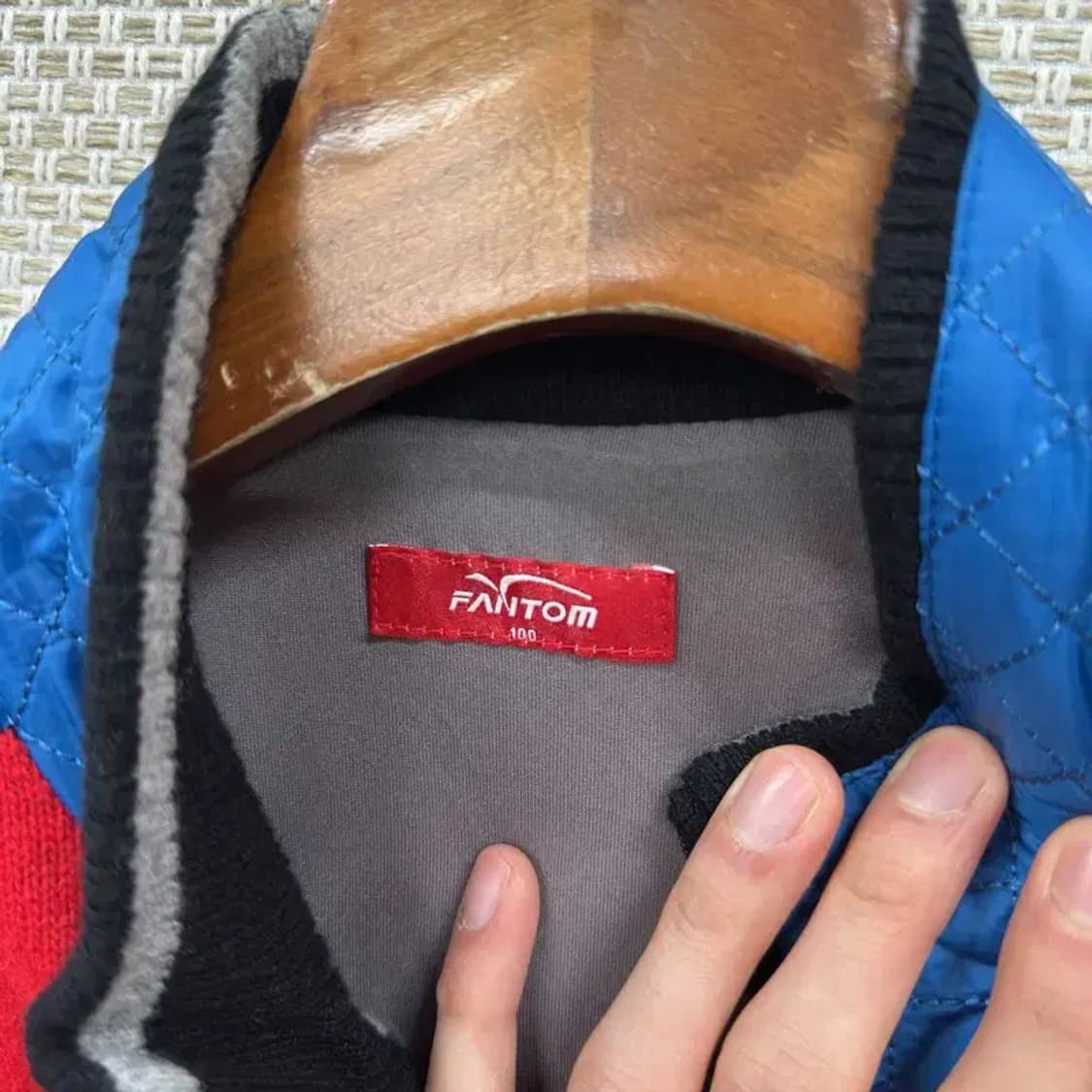 팬텀 골프 울 니트 집업 조끼 베스트 100 A02052 상품이미지3