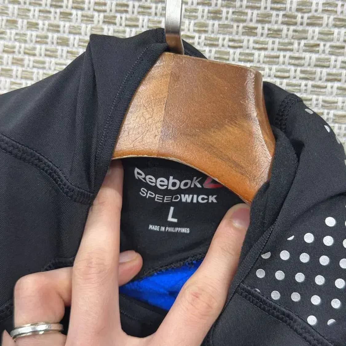 리복 스피드윅 약기모 기능성 긴팔티 L A02061 상품이미지3