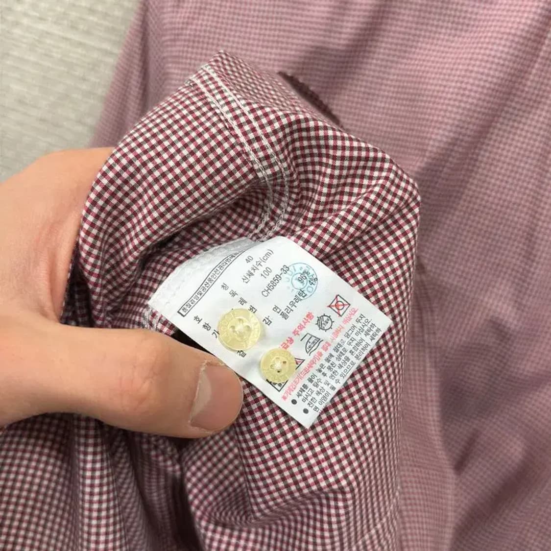 라코스테 캐주얼 자수로고 긴팔 셔츠 100 A02079 상품이미지4