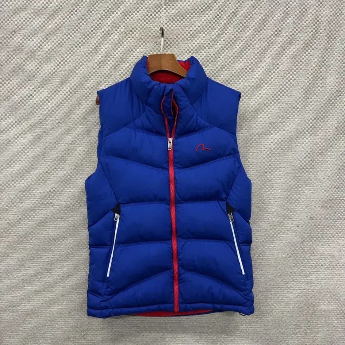 에비수 캐주얼 자수로고 푸퍼 패딩 조끼 베스트 M A02070 상품이미지1