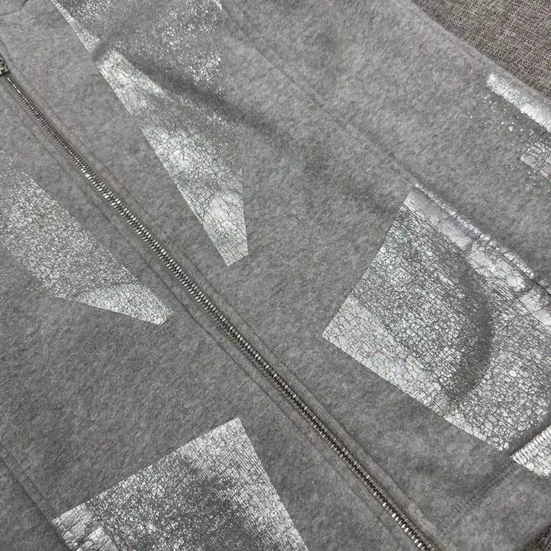 보테가베네타 정품 실버메탈릭 약기모 집업 95 A02071 상품이미지6