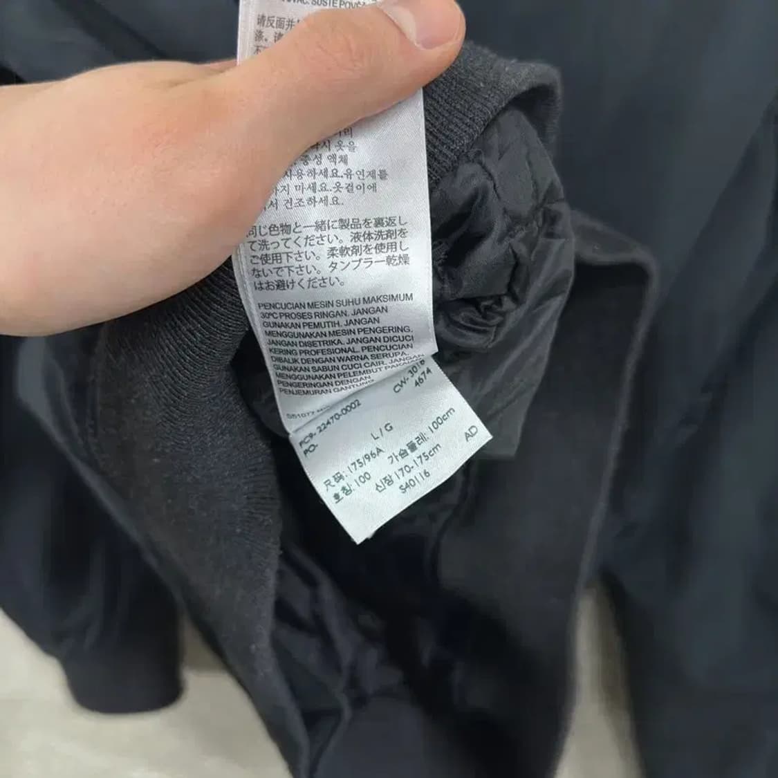 리바이스 올드스쿨 누빔 항공점퍼 자켓 L A02073 상품이미지5