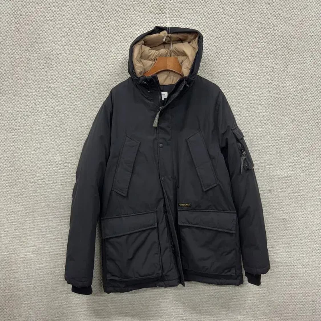 커버낫 오리털 덕다운 패딩 점퍼 LARGE A02076 상품이미지1