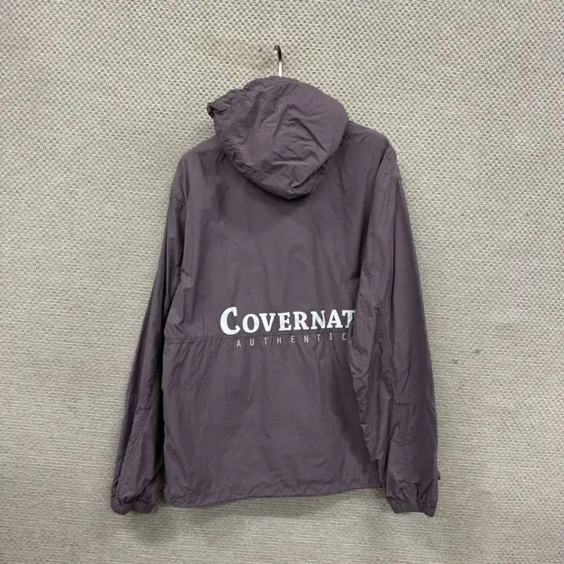 커버낫 캐주얼 프린팅로고 윈드브레이커 바람막이 자켓 L A02054 상품이미지2