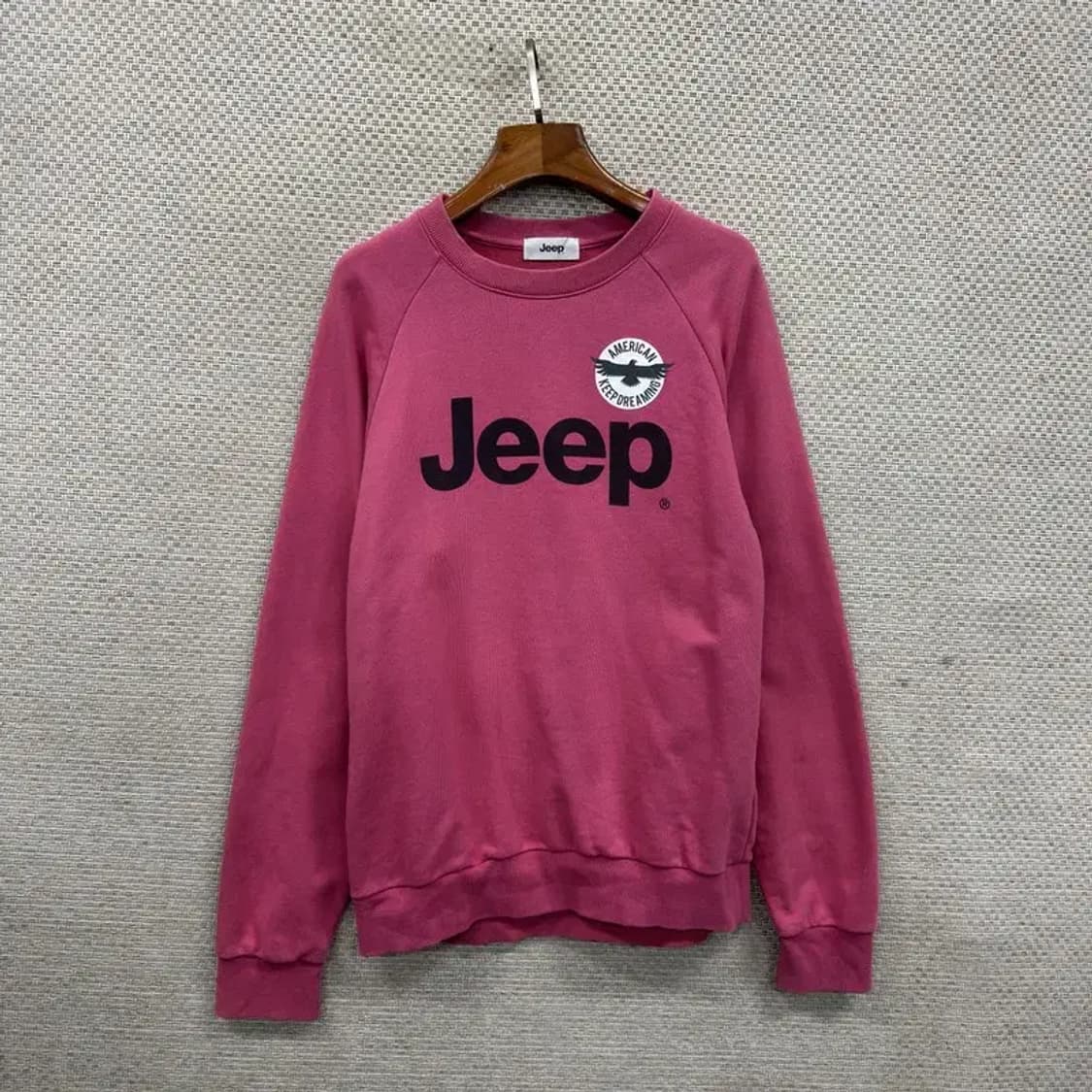지프 JEEP 캐주얼 프린팅로고 스웻셔츠 맨투맨 M A02055 상품이미지1