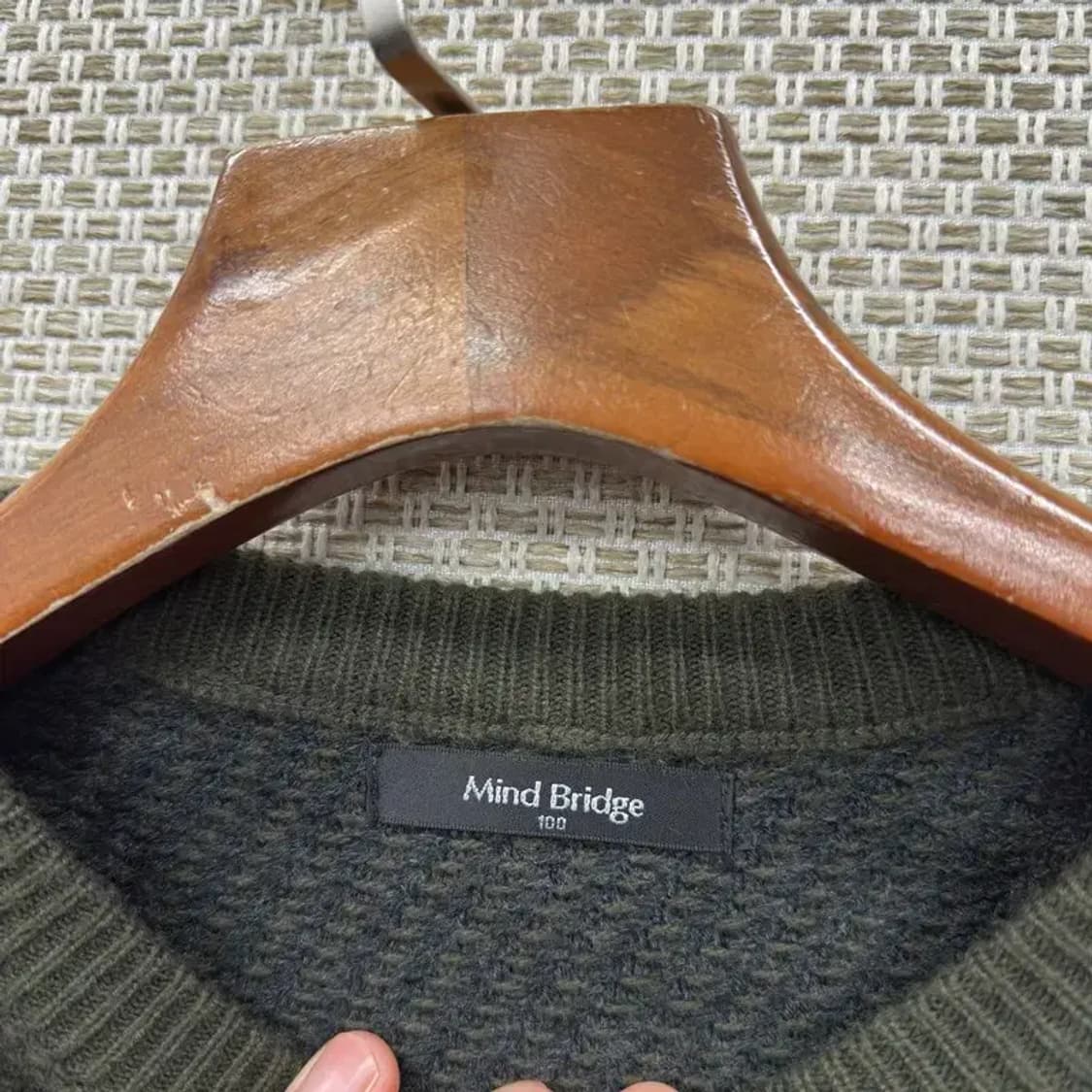 마인드브릿지 캐주얼 아크릴 니트 스웨터 100 A02133 상품이미지3