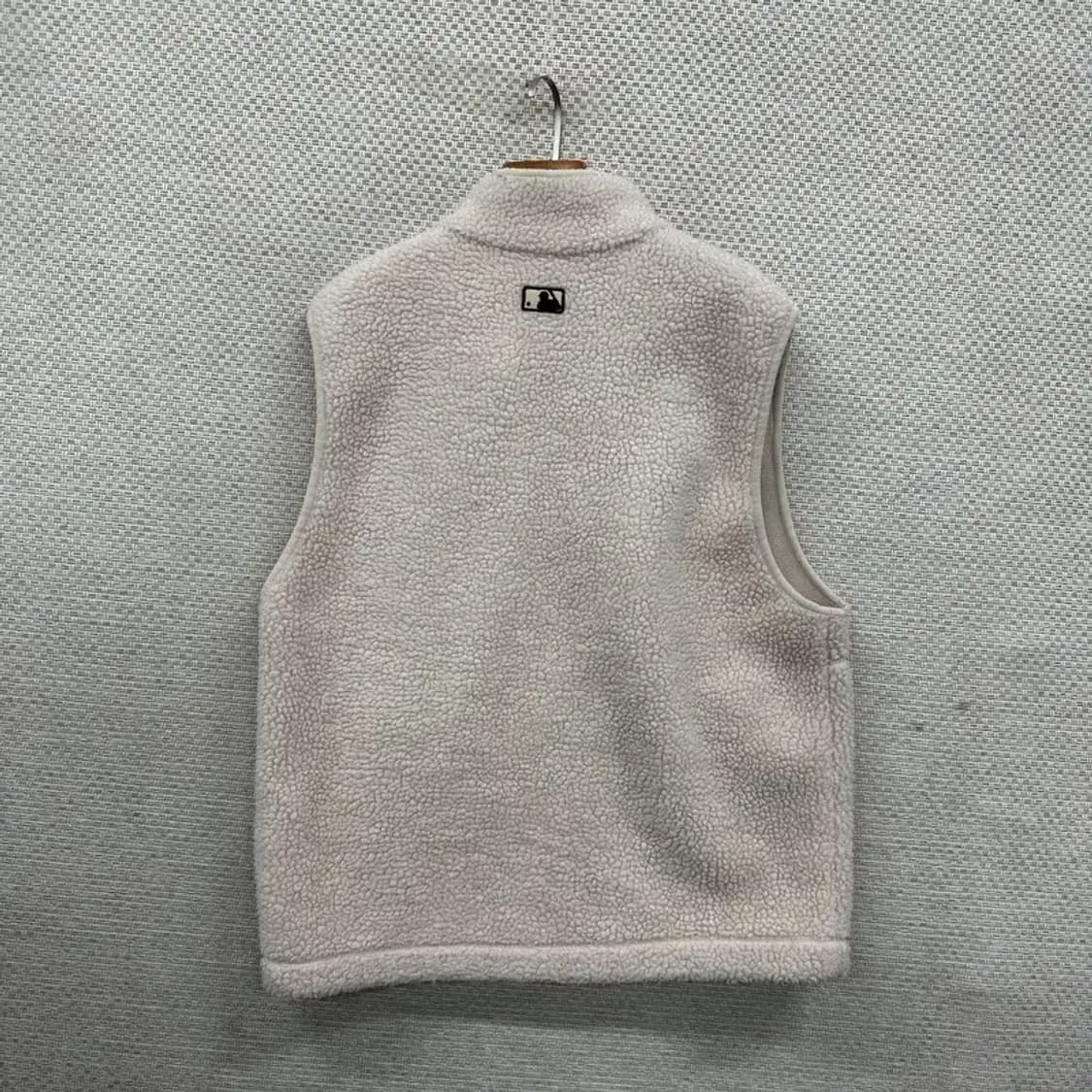 MLB 보스턴 양털 플리스 후리스 조끼 베스트 M A02144 상품이미지2