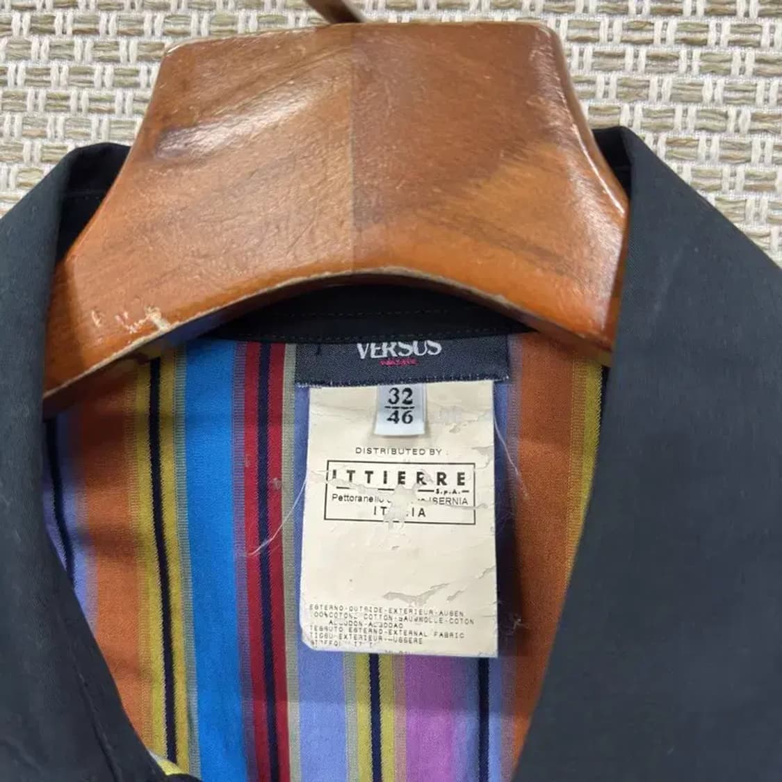 베르사체 정품 아카이브 패턴 빈티지 셔츠 95 A02131 상품이미지3