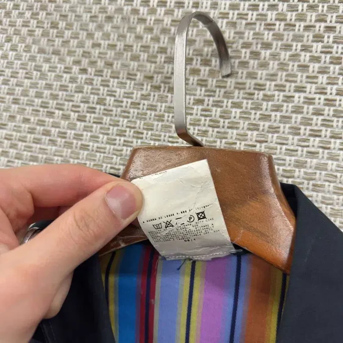 베르사체 정품 아카이브 패턴 빈티지 셔츠 95 A02131 상품이미지4