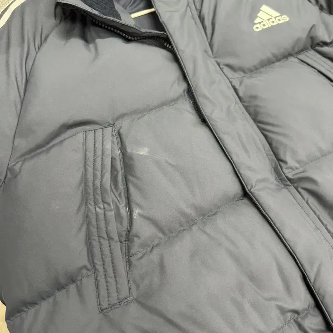 아디다스 캐주얼 프린팅로고 롱 패딩 점퍼 95 A02154 상품이미지6