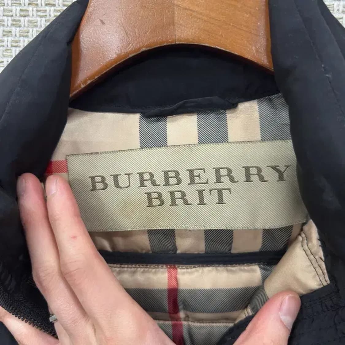 버버리 정품 거위털 구스다운 여성 패딩 점퍼 90 A02155 상품이미지3