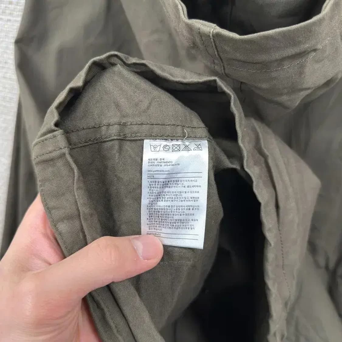 파르티멘토 캐주얼 야상 후드자켓 L A02135 상품이미지4