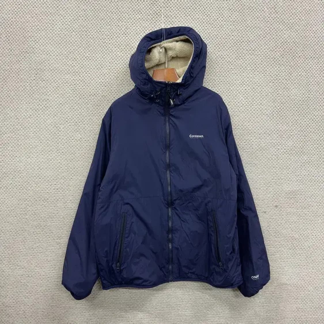 커버낫 리버시블 양털 플리스 후리스 집업 L A02151 상품이미지3