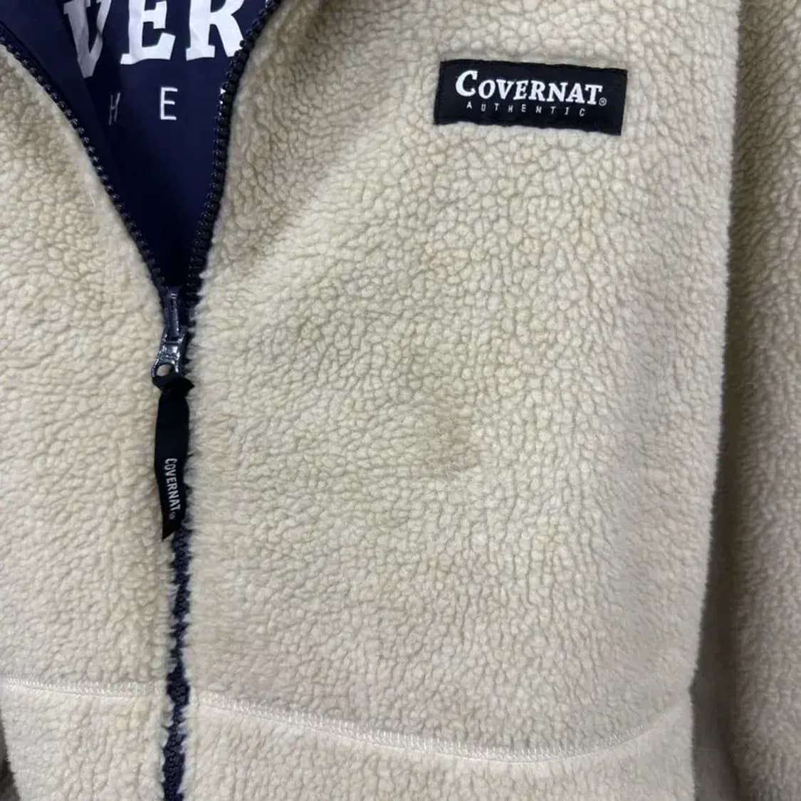 커버낫 리버시블 양털 플리스 후리스 집업 L A02151 상품이미지7