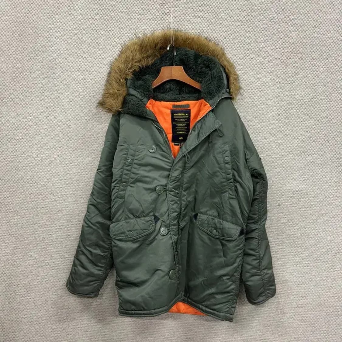 알파인더스트리스 N3-B 야상 패딩 M A02156 상품이미지1