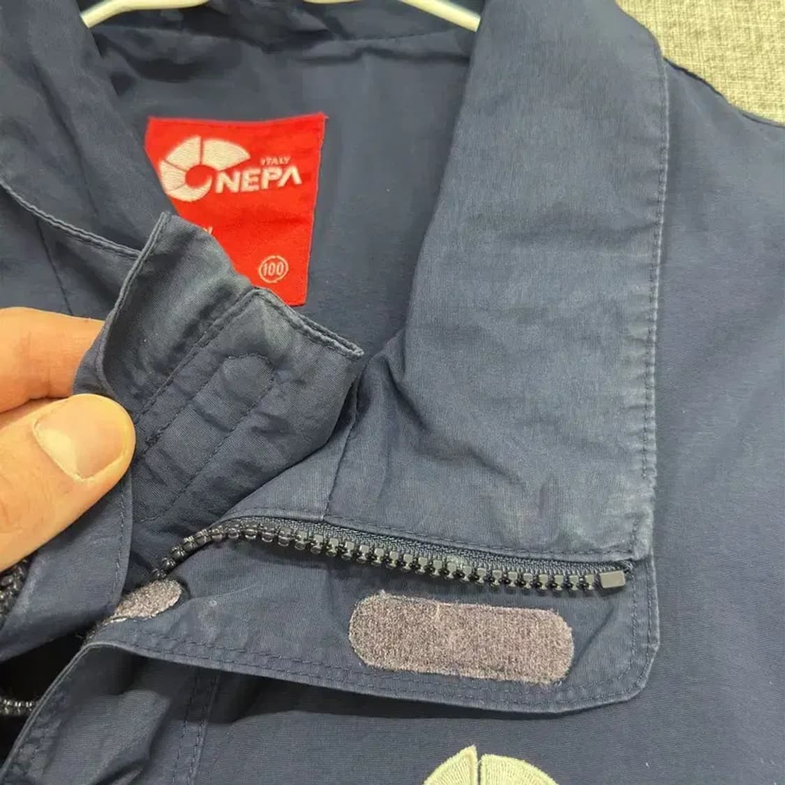 네파 아웃도어 자수로고 윈드러너 바람막이 자켓 100 A02211 상품이미지5