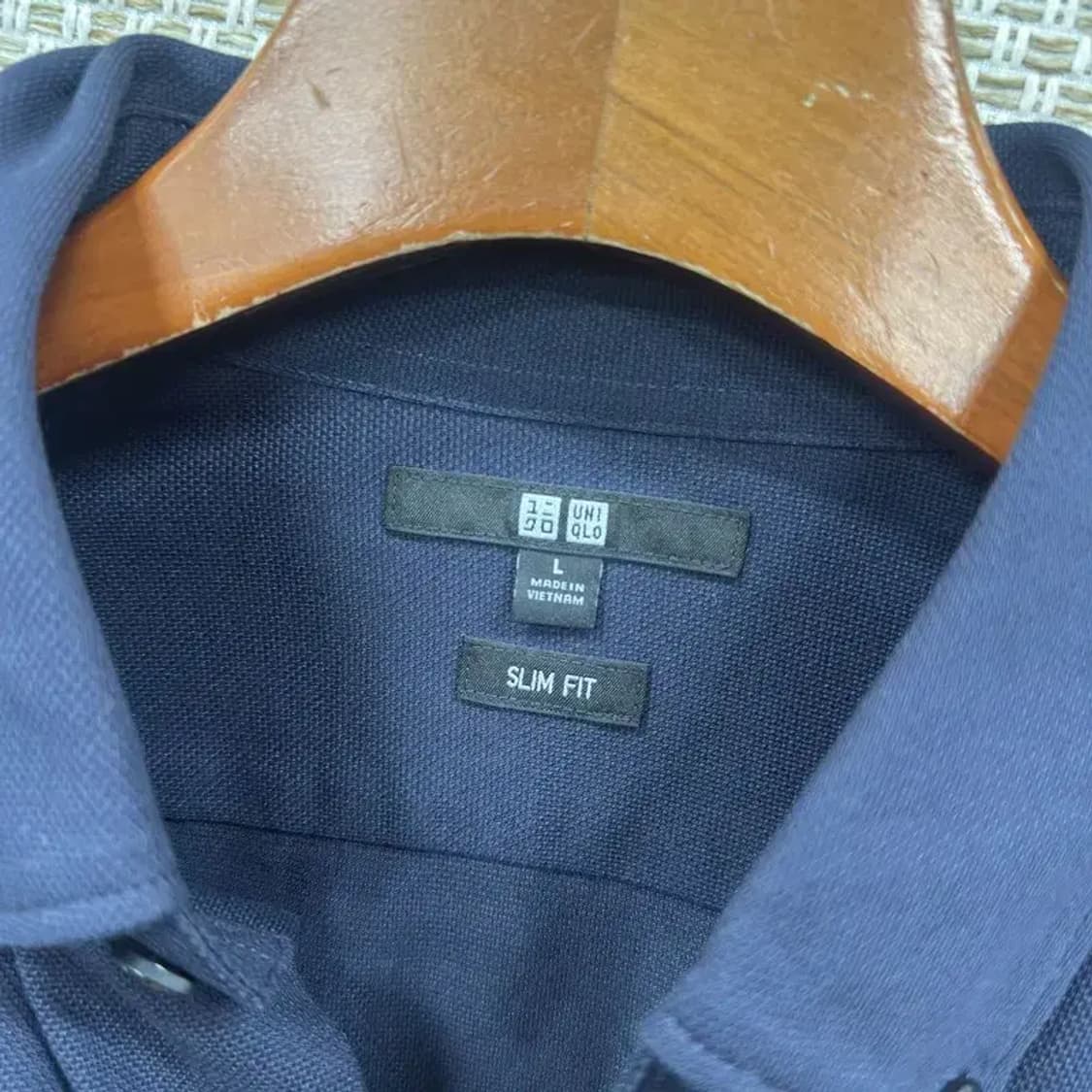 유니클로 캐주얼 포켓 긴팔 셔츠 L A02215 상품이미지3