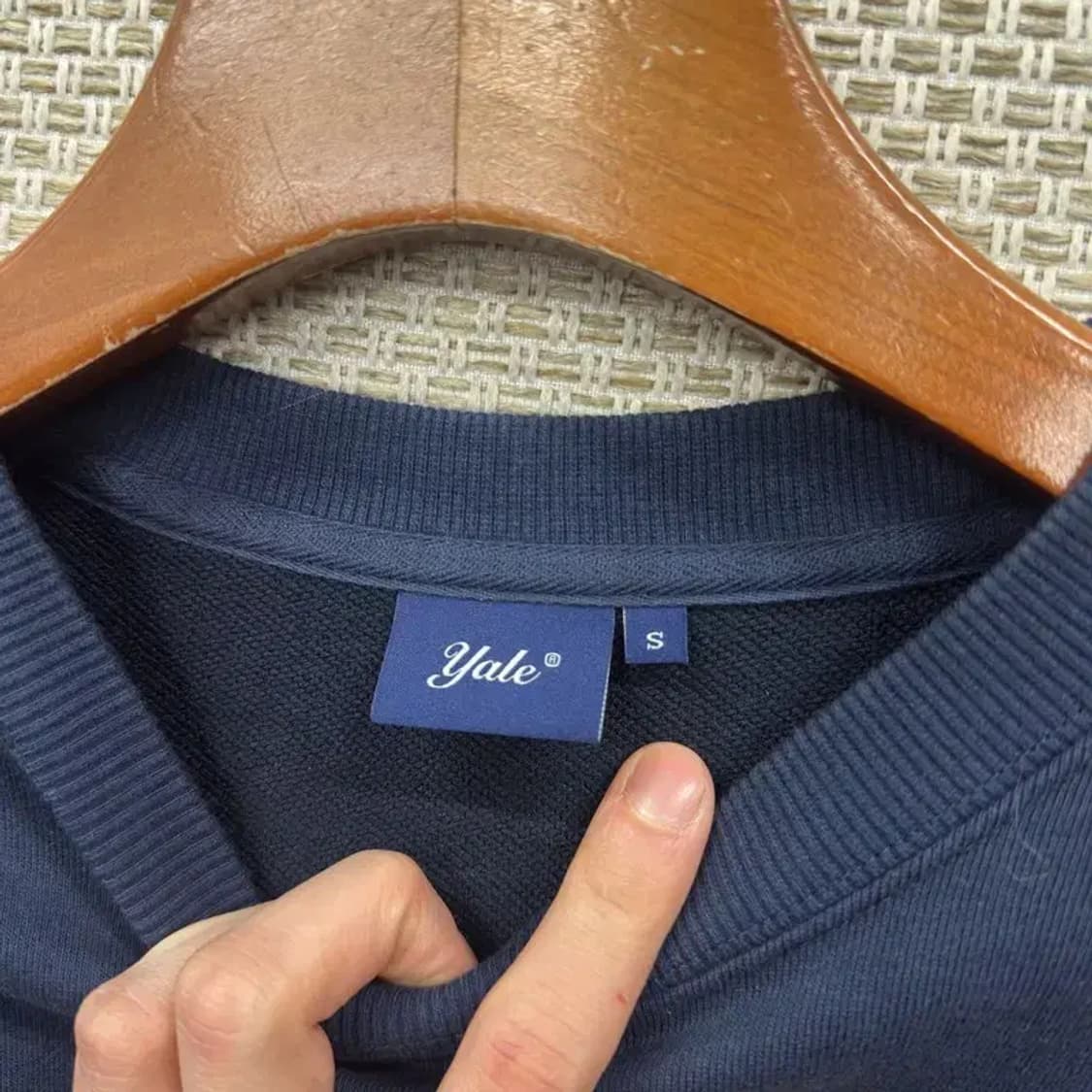예일 캐주얼 자수로고 스웻셔츠 맨투맨 S A02213 상품이미지3
