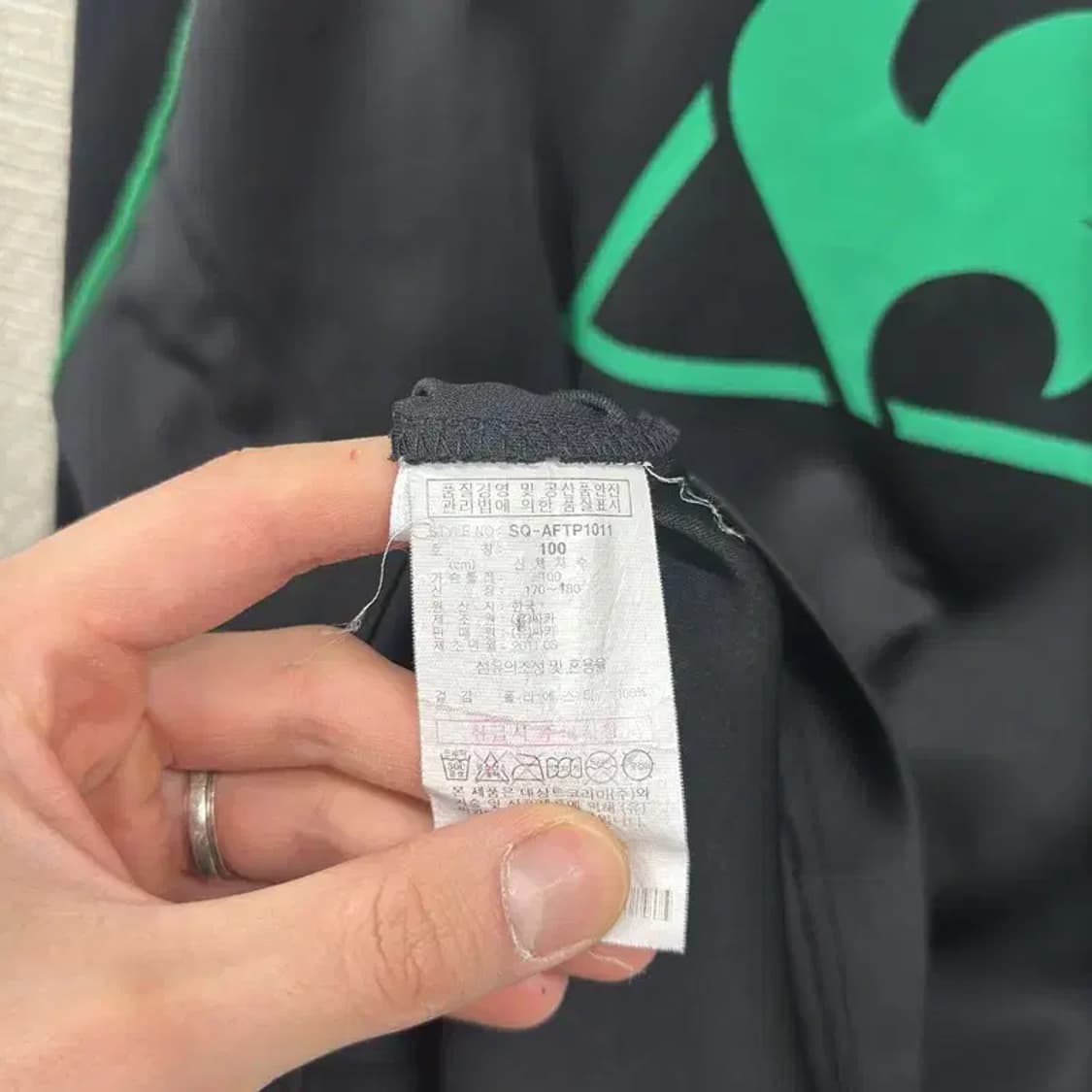 르꼬끄 캐주얼 자수로고 져지 집업 100 A02221 상품이미지4