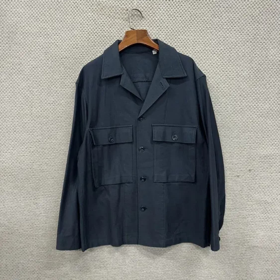 유니클로 U 르메르 블레이저 셔츠 자켓 M A02228 상품이미지1