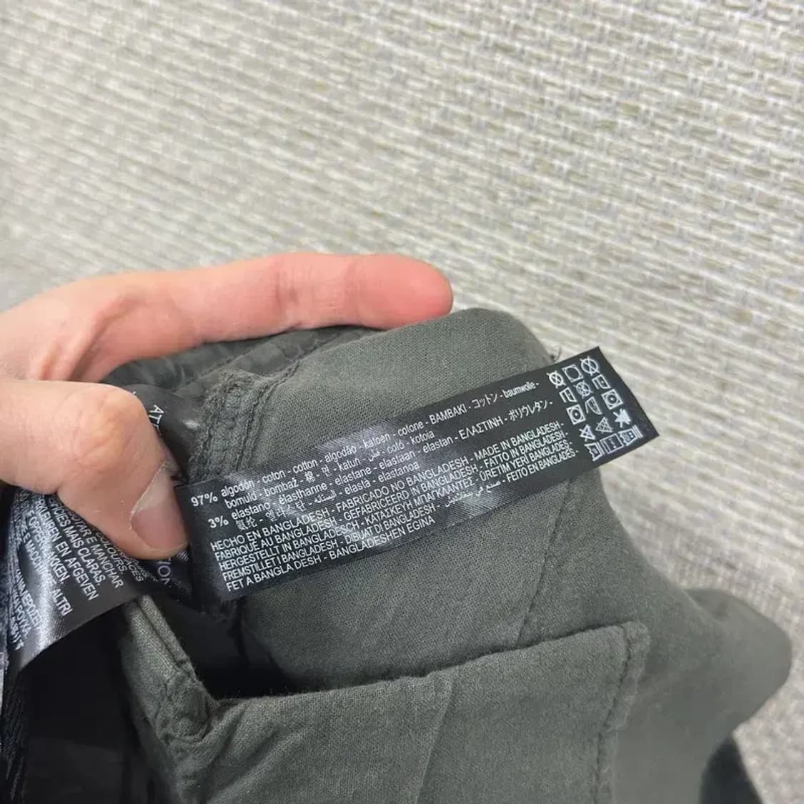 자라 ZARA 캐주얼 밴딩 츄리닝바지 S A02240 상품이미지4