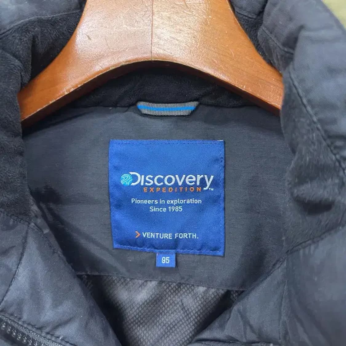 디스커버리 자수로고 거위털 덕다운 롱 패딩 점퍼 95 A02209 상품이미지3