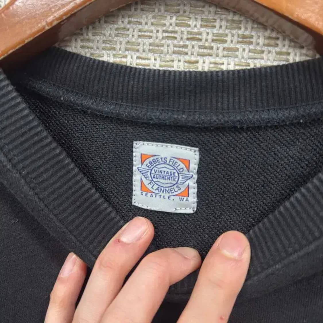 이벳필드 뽀글이로고 스웻셔츠 맨투맨 100 A02218 상품이미지3