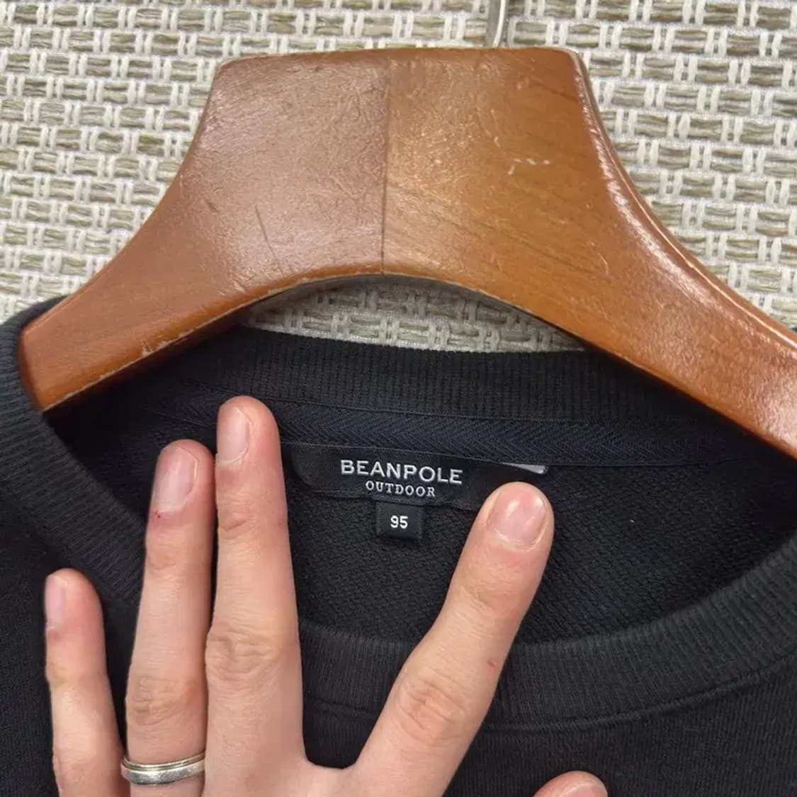 빈폴 아웃도어 프린팅로고 스웻셔츠 맨투맨 95 A02222 상품이미지3