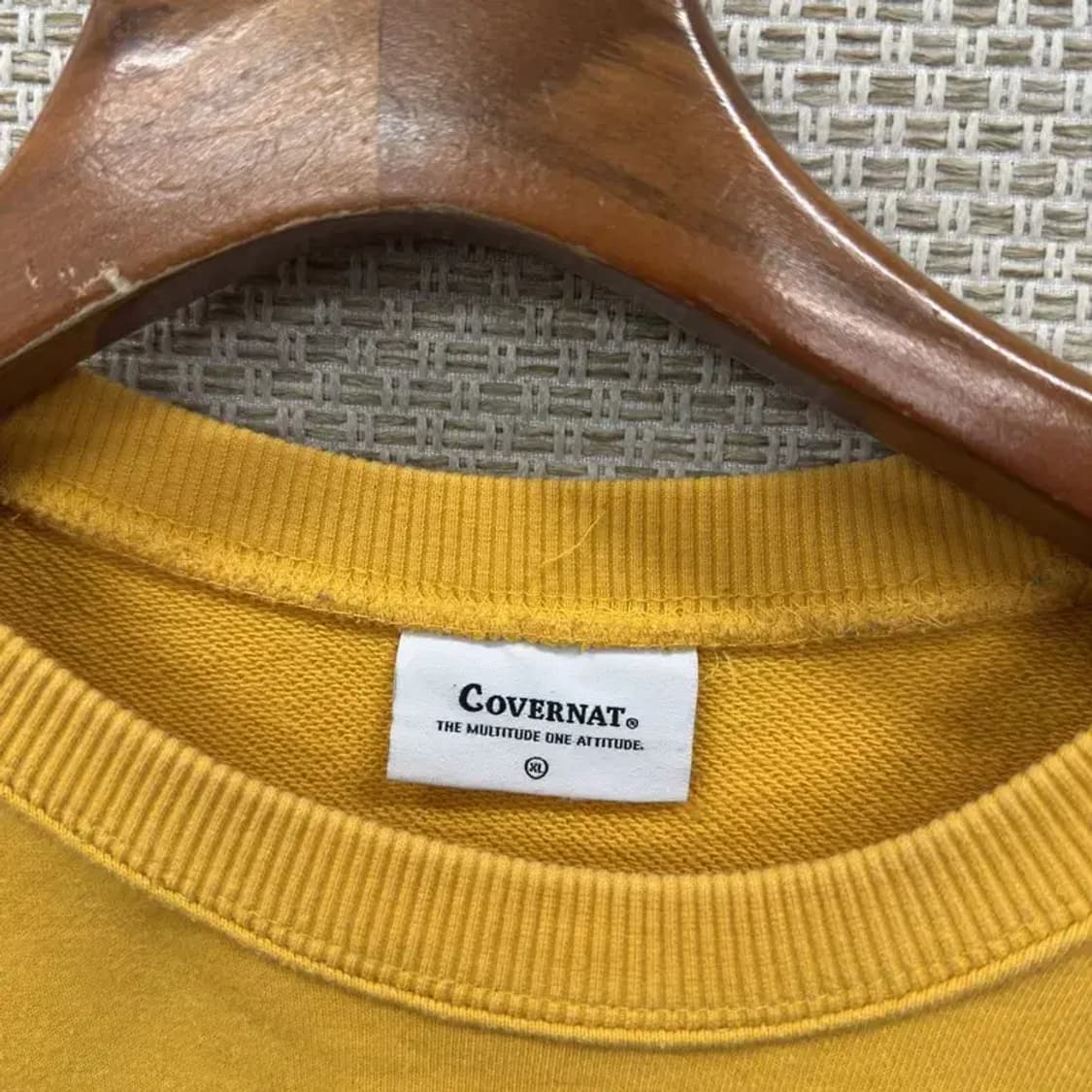 커버낫 캐주얼 프린팅로고 스웻셔츠 맨투맨 XL A02225 상품이미지3