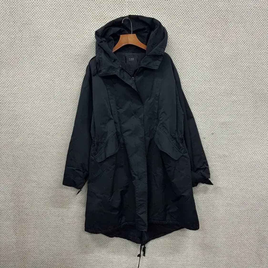 타임 한섬 캐주얼 롱 바람막이 코트 점퍼 105 A02282 상품이미지1