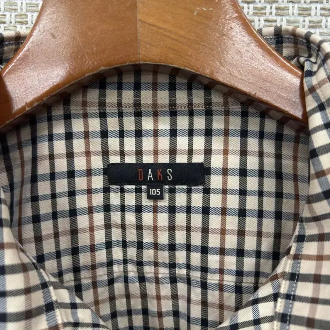 닥스 캐주얼 자수로고 긴팔 셔츠 105 A02283 상품이미지3