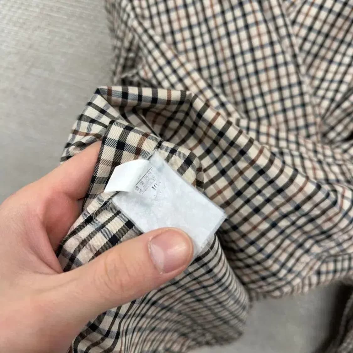 닥스 캐주얼 자수로고 긴팔 셔츠 105 A02283 상품이미지4