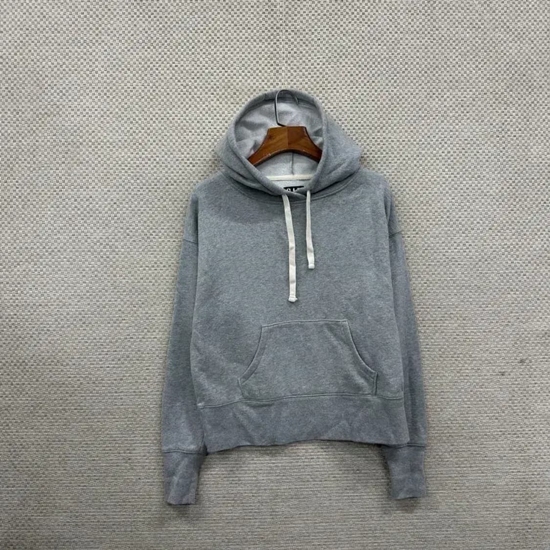 갭 GAP 캐주얼 무지 약기모 크롭 후드티 XXS A02299 상품이미지1